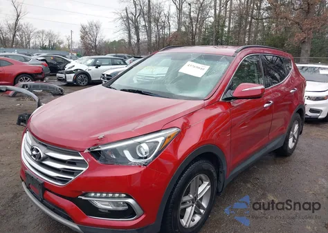 2018 Hyundai Santa Fe Sport 2.4L from USA, damaged, VIN 5XYZU3LB9JG503676